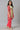 Girls LIVA Pink Printed Gillet with Green Inner kurta and Pink Trousers Set