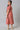 Girls Maroon Sequined Flared Dress