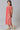 Girls Maroon Sequined Flared Dress