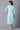 Girls Blue Sequinned Schiffli Dress
