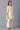 Girls Light Yellow Cotton Schiffli Straight kurta With Palazzo