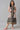 Girls Pink Poly Net Gillet With Black Floral Printed Dress