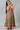 Girls Dark Green Floral Printed Layered Dress