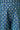 Girls LIVA Peach Floral Foil Print with Blue Straight Palazzo Set