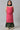 Girls LIVA Pink Zari Embroidered kurta with Green Sharara and Dupatta