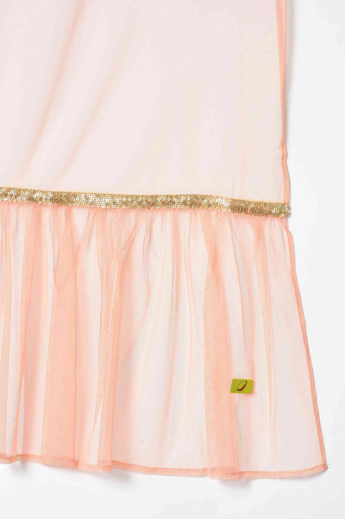 Girls Liva Blue Embroidered kurta With Dhoti Pants And Peach Dupatta