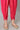 Girls Liva Pink Embroidered kurta With Dhoti Pants And Green Dupatta