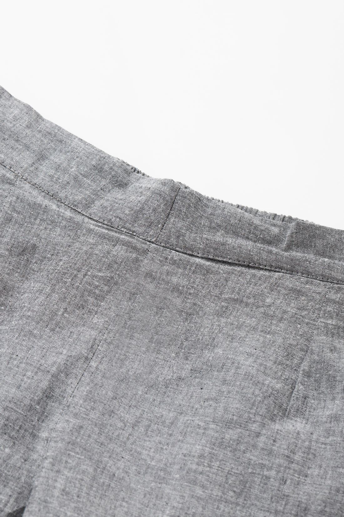 Grey Solid Trousers