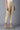 Beige Solid Trousers