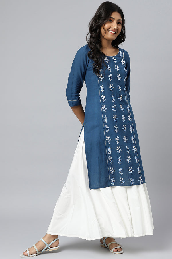 White Flared Solid Ankle Length Palazzo