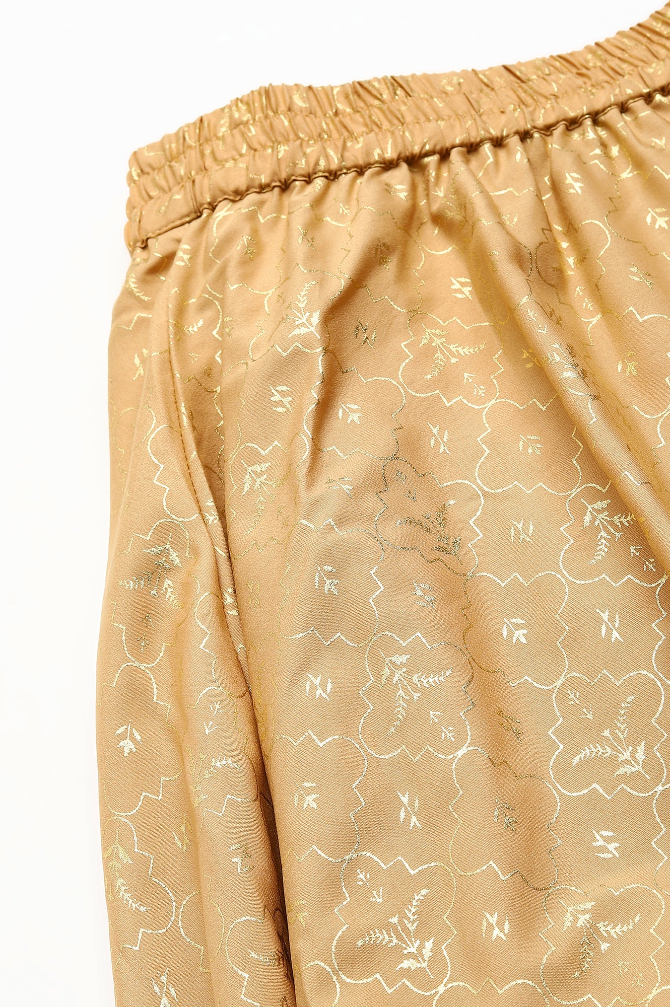 Gold Circular Skirt