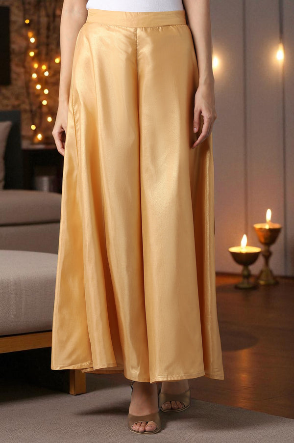 Gold Printed Palazzo