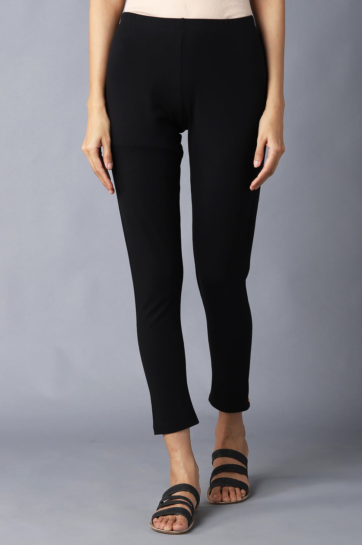 Black Skinny Tights - XS