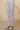White Solid Cotton Lycra Churidar