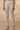 Off-White Solid Ankle Length Cotton Lycra Churidar