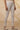 Off-White Cotton Lycra Churidar
