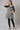 Black Solid Ankle Length Cotton Lycra Churidar