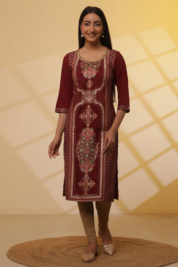 Gold Shimmer Ankle Length Leggings