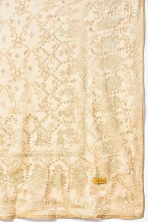 Gold Printed Women Dupatta