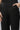 Black Solid Women Pants