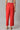 Red Knitted Narrow Palazzo