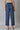 Blue Knitted Narrow Palazzo