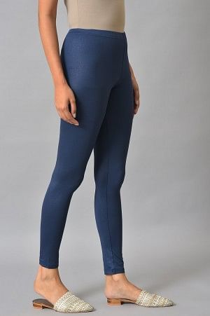 Blue Poly Lycra Tights