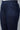 Blue Yarn-Dyed Solid Trousers