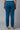 Blue Ankle Length Jersy Pants