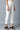White Ankle Length Jersy Pants