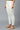 White Cotton Lycra Tights For Women