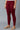 Maroon Cotton Lycra Tights For Women