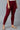 Maroon Cotton Lycra Tights For Women