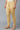 Women Gold Ankle Length Poly Lycra Churidar