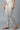 Women Silver Ankle Length Poly Lycra Churidar