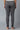 Grey Ankle Length Cotton Lycra Churidar