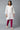 Women Pink Ankle Length Cotton Lycra Churidar
