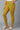 Yellow Yarn-Dyed Knitted Jeggings