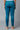 Blue Yarn-Dyed Knitted Jeggings