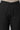 Black Yarn-Dyed Gathered Trouser Pants