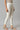 White Knitted Solid Winter Tights