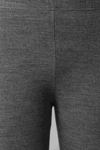 Green Knitted Solid Winter Tights
