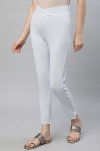 Grey Poly Lycra Tights