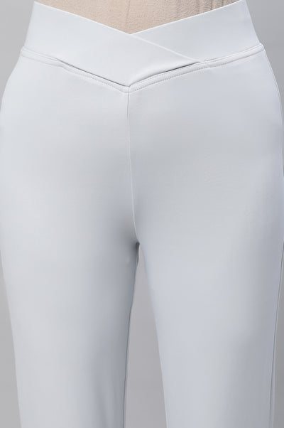 Grey Poly Lycra Tights