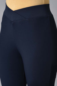 Navy Poly Lycra Tights