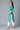 Green Printed Ethnic kurta in Square Round Neck