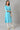 Blue Straight Casual kurta in Round Neck