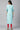 Light Blue Straight Floral Print kurta in Round neck