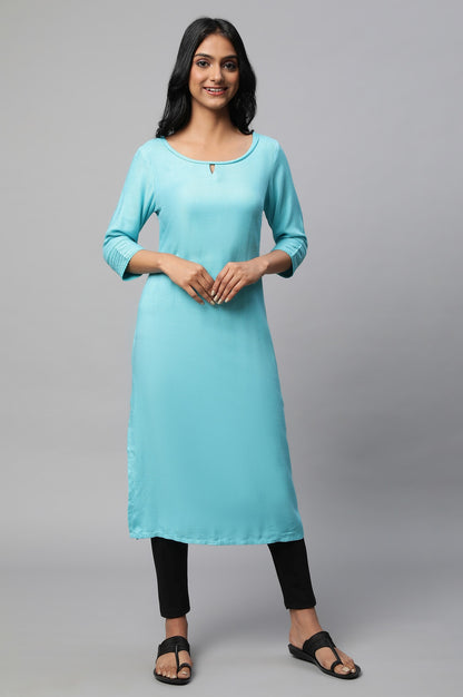 Blue Ethnic kurta