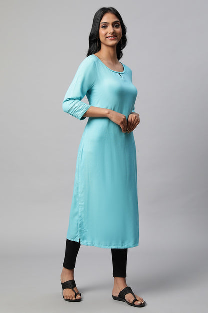 Blue Ethnic kurta